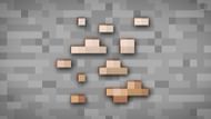 Iron ore in Minecraft (Image via Mojang)